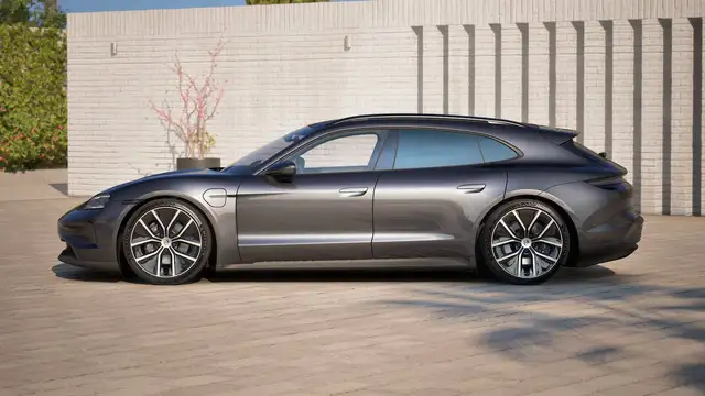 Porsche Taycan view 3