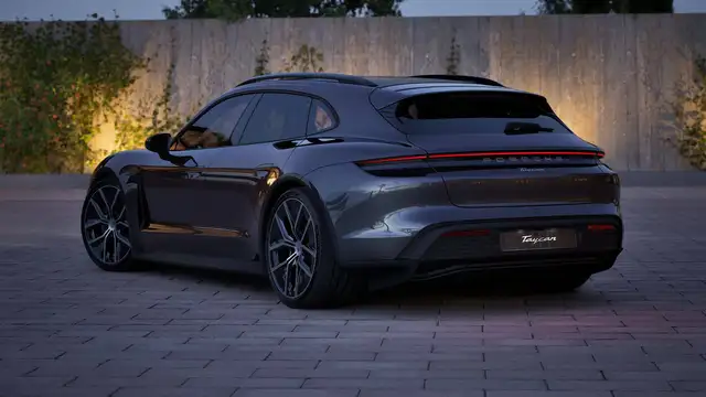 Porsche Taycan view 22