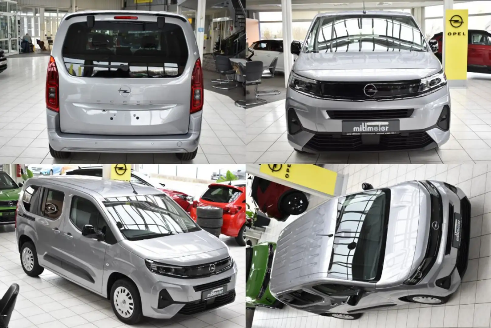 Opel Combo Life 1.2T Facelift Kamera DAB+ SHZ PDC Klima Grau - 2