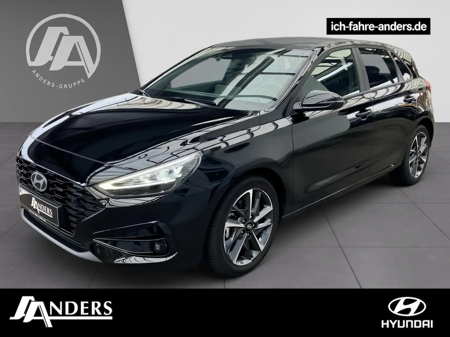 Hyundai i30 MY25 1.0 T-GDI Aut. Advantage +Kamera+Navi Schwarz - 1