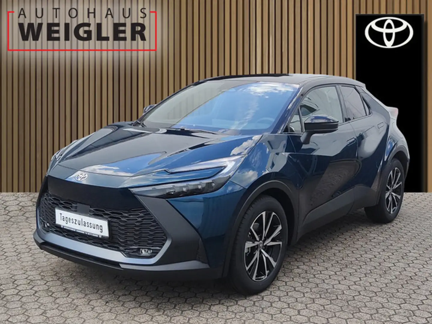 Toyota C-HR Hybrid 2.0 FWD Teamplayer Technik Gris - 1