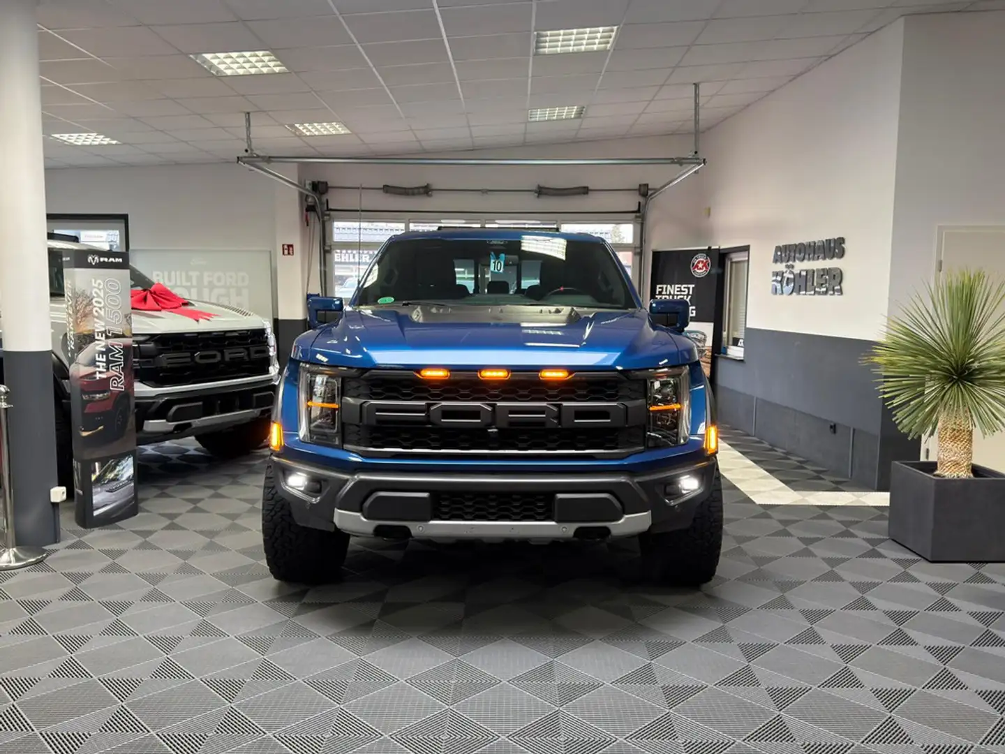 Ford F 150 Raptor Bügel, Lightbar, Pano, Klappe Kék - 2