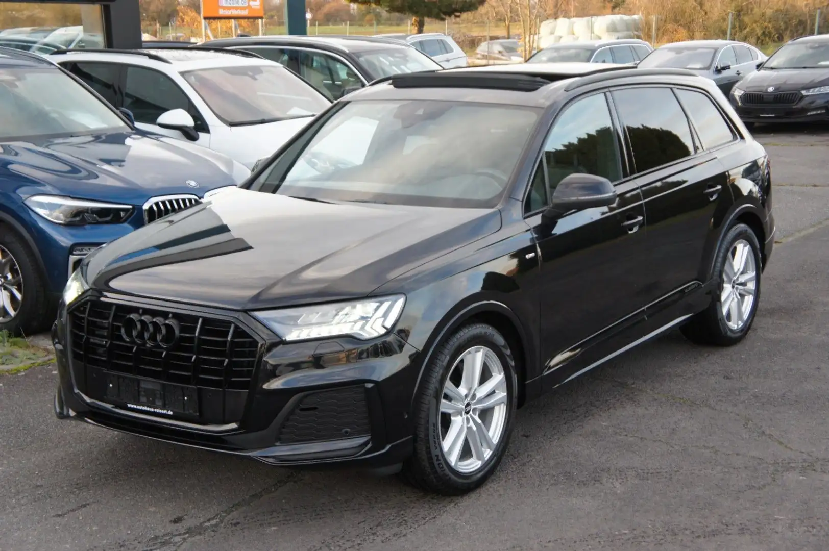 Audi Q7 50 quattro S line*ACC*PANO*B&O*LUFT*MATRIX* Zwart - 1