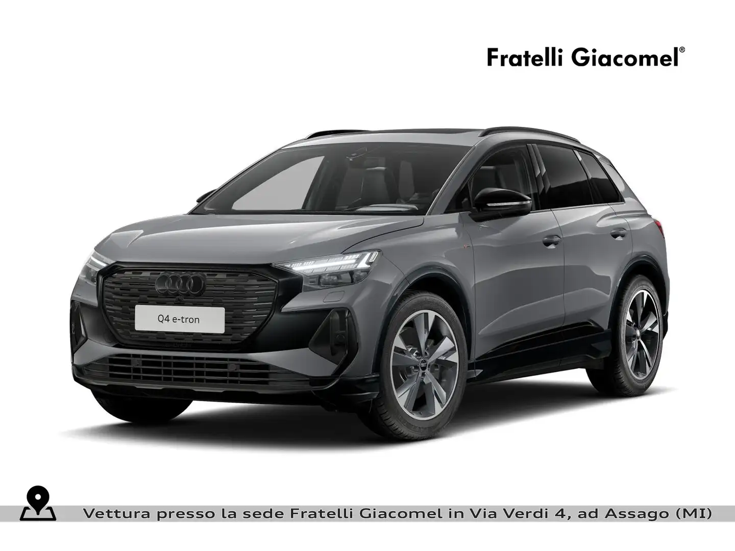 Audi Q4 e-tron 55 s line edition quattro Grigio - 1