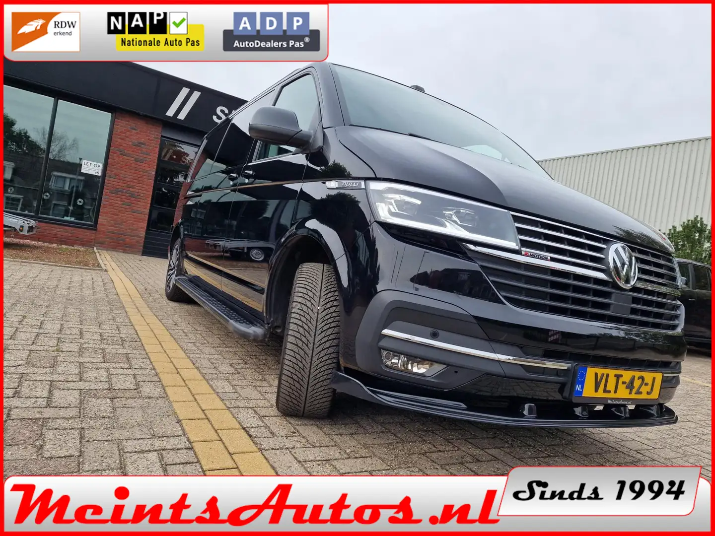 Volkswagen T6.1 Transporter 2.0 TDI 204Pk Bulli 4-MOTION DC Dubbele Cabine DSG Zwart - 2