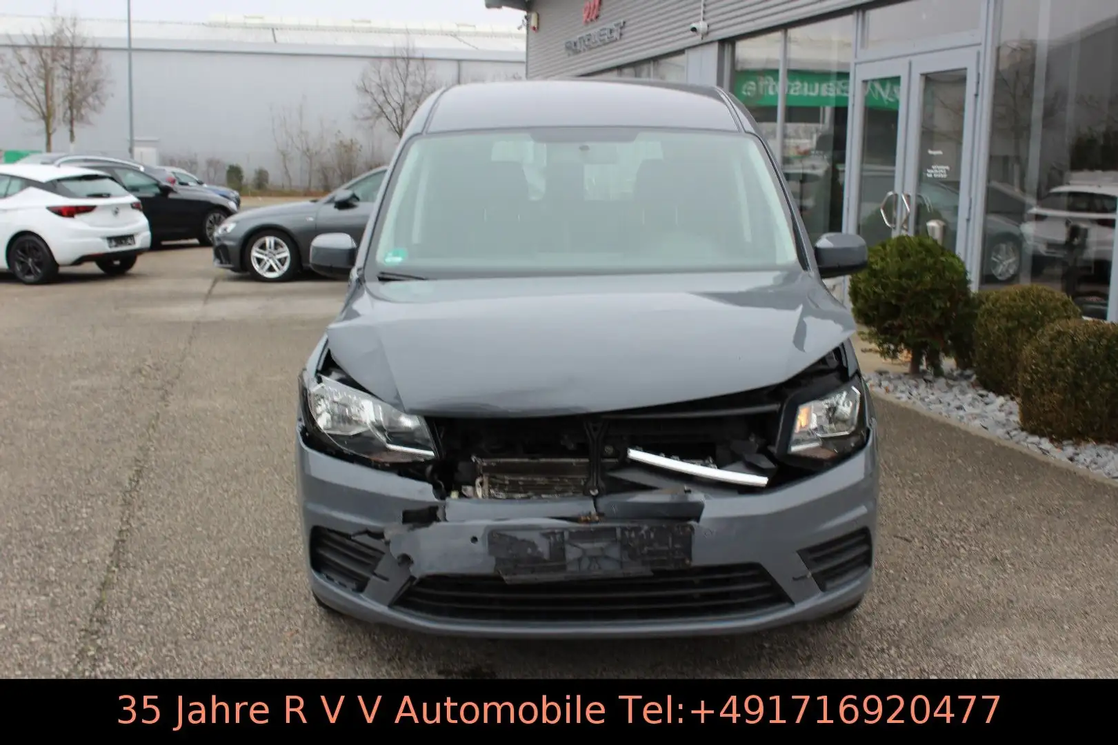 Volkswagen Caddy 2.0 Nfz Maxi Kasten EcoProfi BMT Grijs - 2