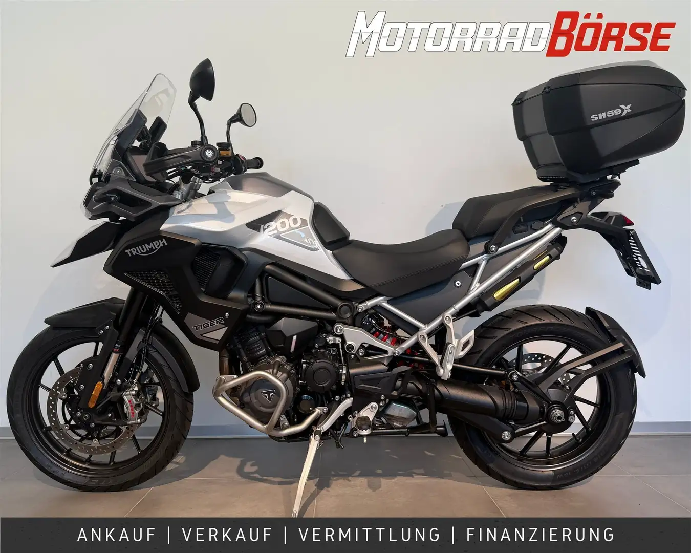 Triumph Tiger 1200 Teilzahlung ab 170 Euro monatlich Weiß - 2