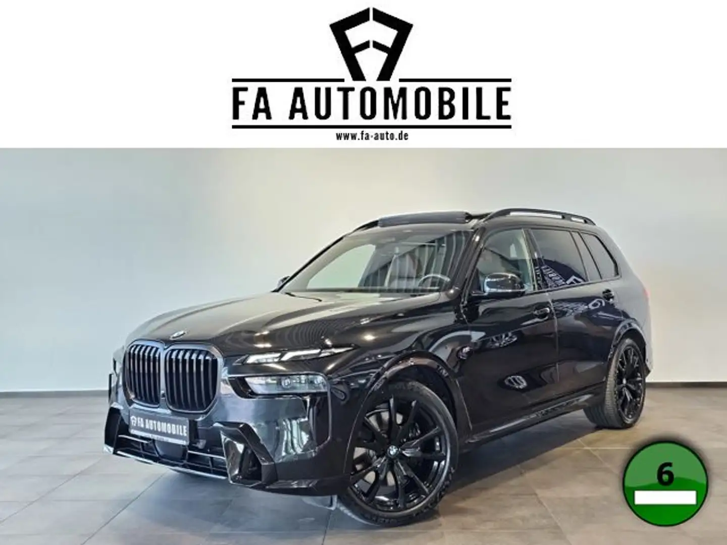 BMW X7 M xDrive40i M Sport plus Pano Softc.Sky.VOLL 22 Noir - 1