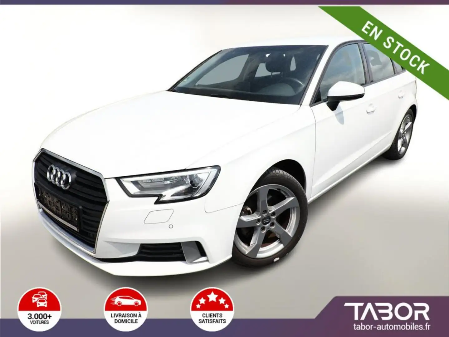 Audi A3 35 TFSI 150 Sport GPS radars Blanc - 1