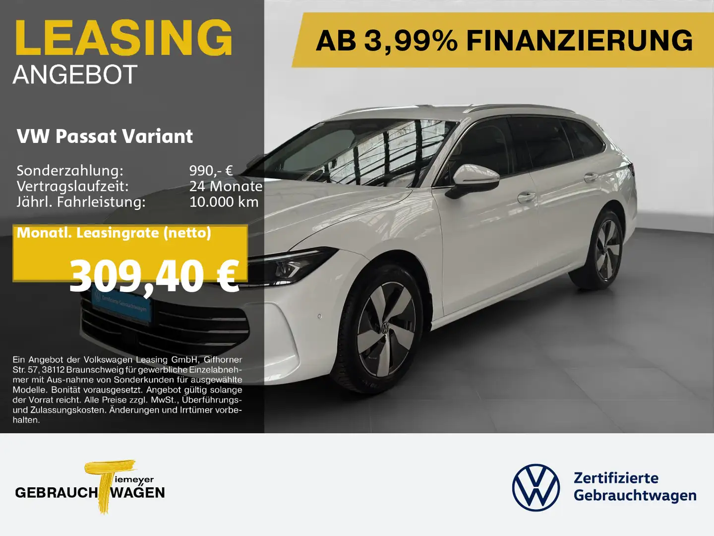 Volkswagen Passat Variant 2.0 TDI DSG BUSINESS LM17 ASSIST Bianco - 1