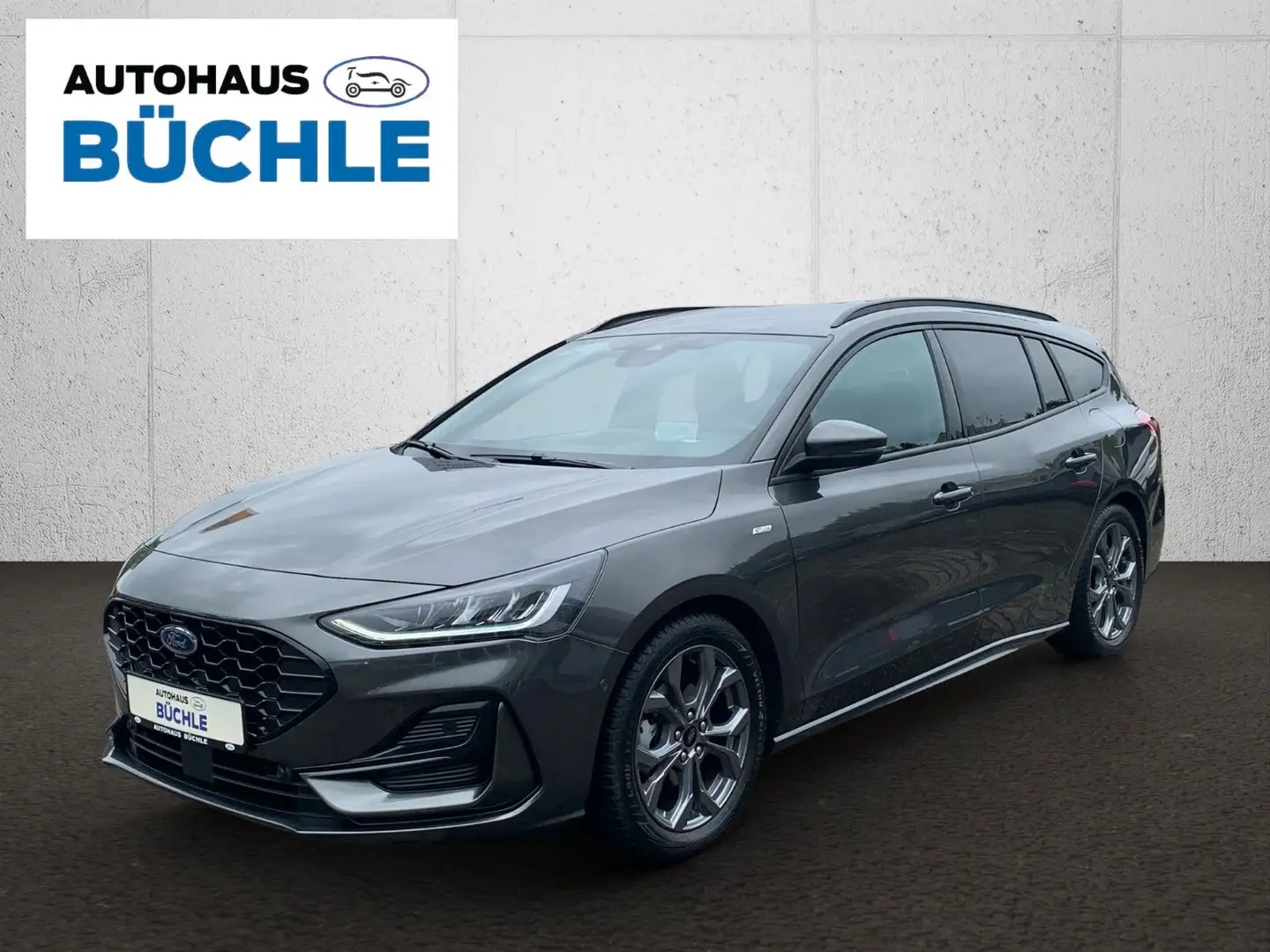 Ford Focus FOCUS ST-LINE X+AUTOMATIK+NAVI+HEAD-UP+AHK+LED! Grau - 1