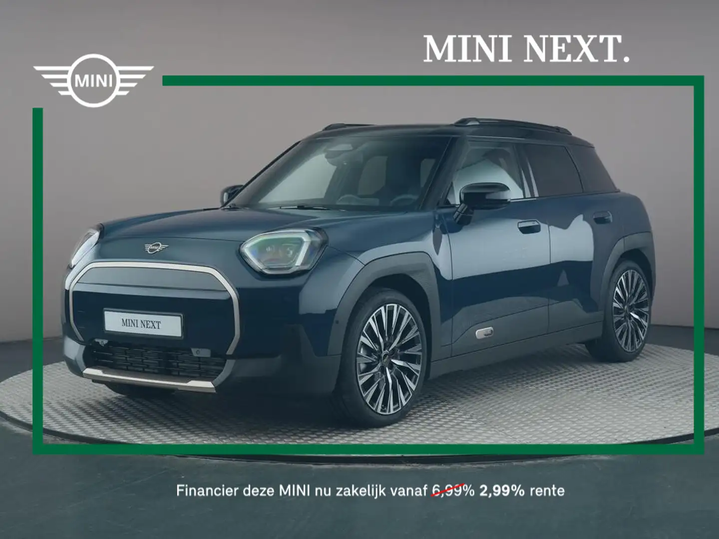 MINI Aceman E Favoured M 42.5 kWh Bleu - 1