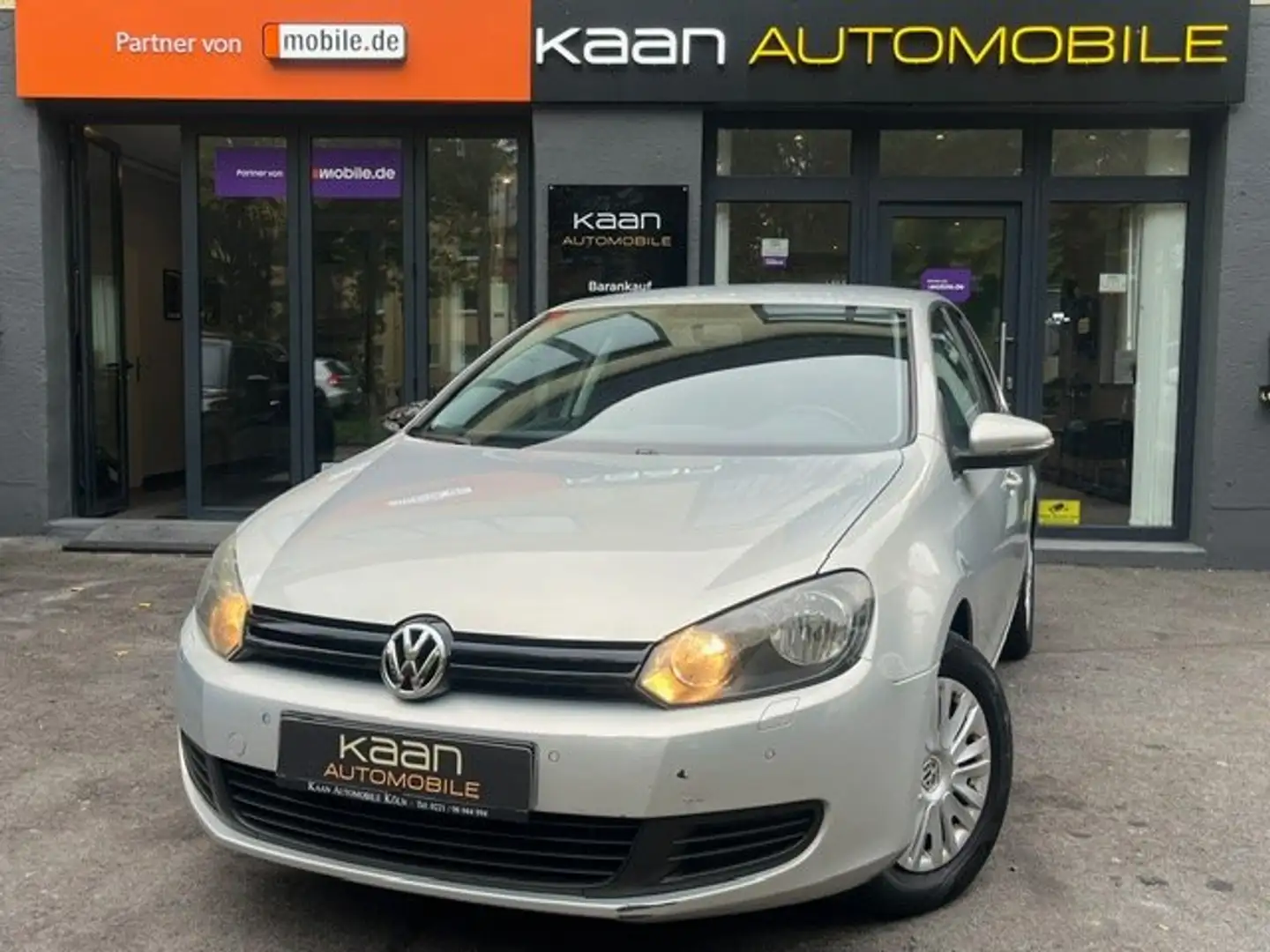 Volkswagen Golf VI Trendline/RADIO/KLIMA-AUT/SHZ/PDC/TÜV Gris - 1
