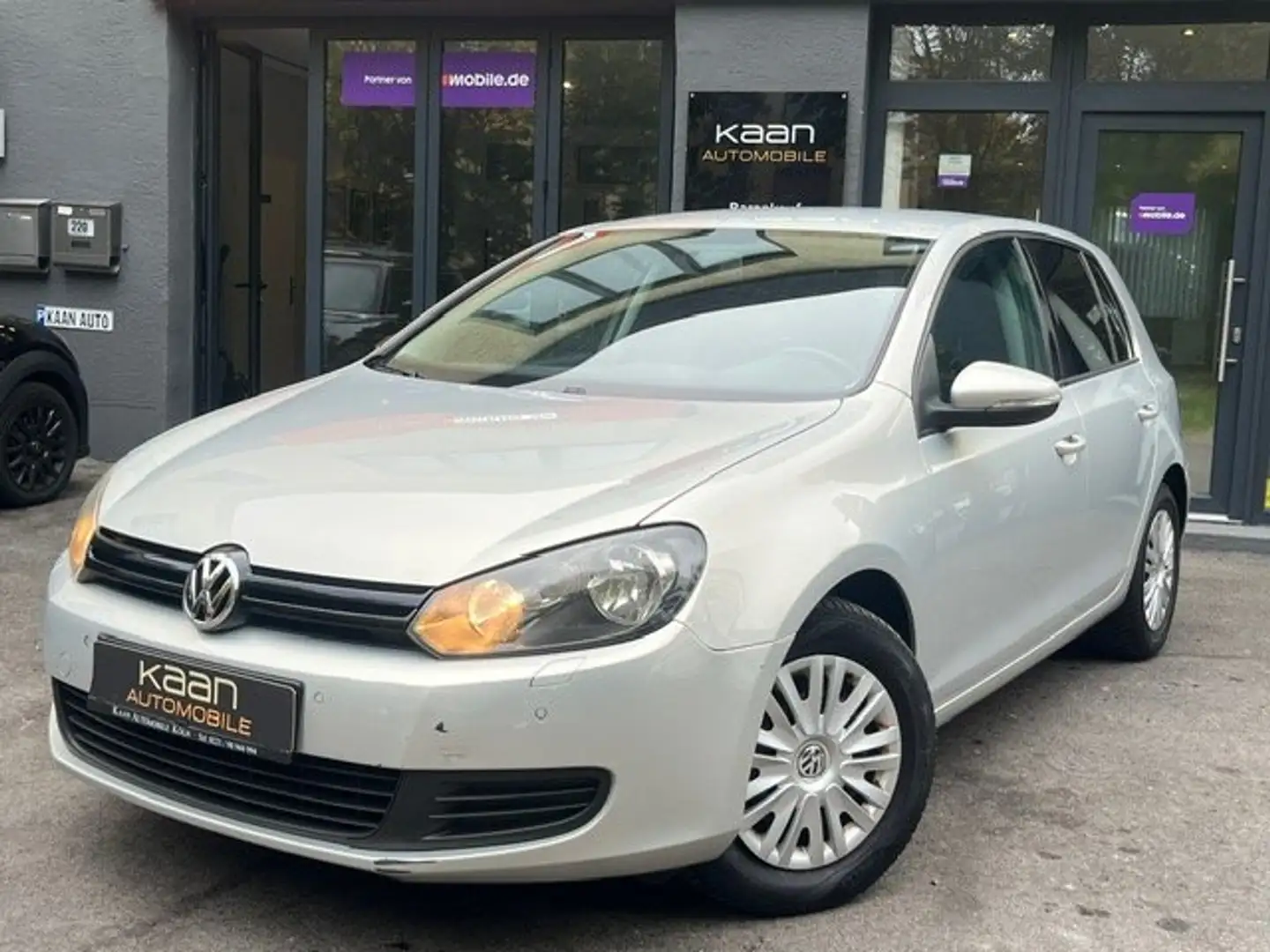 Volkswagen Golf VI Trendline/RADIO/KLIMA-AUT/SHZ/PDC/TÜV Gris - 2