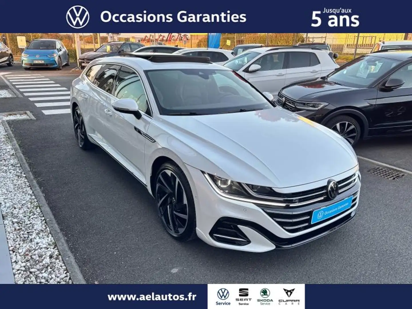 Volkswagen Arteon 2.0 TDI EVO 150ch R-Line DSG7 Blanc - 2
