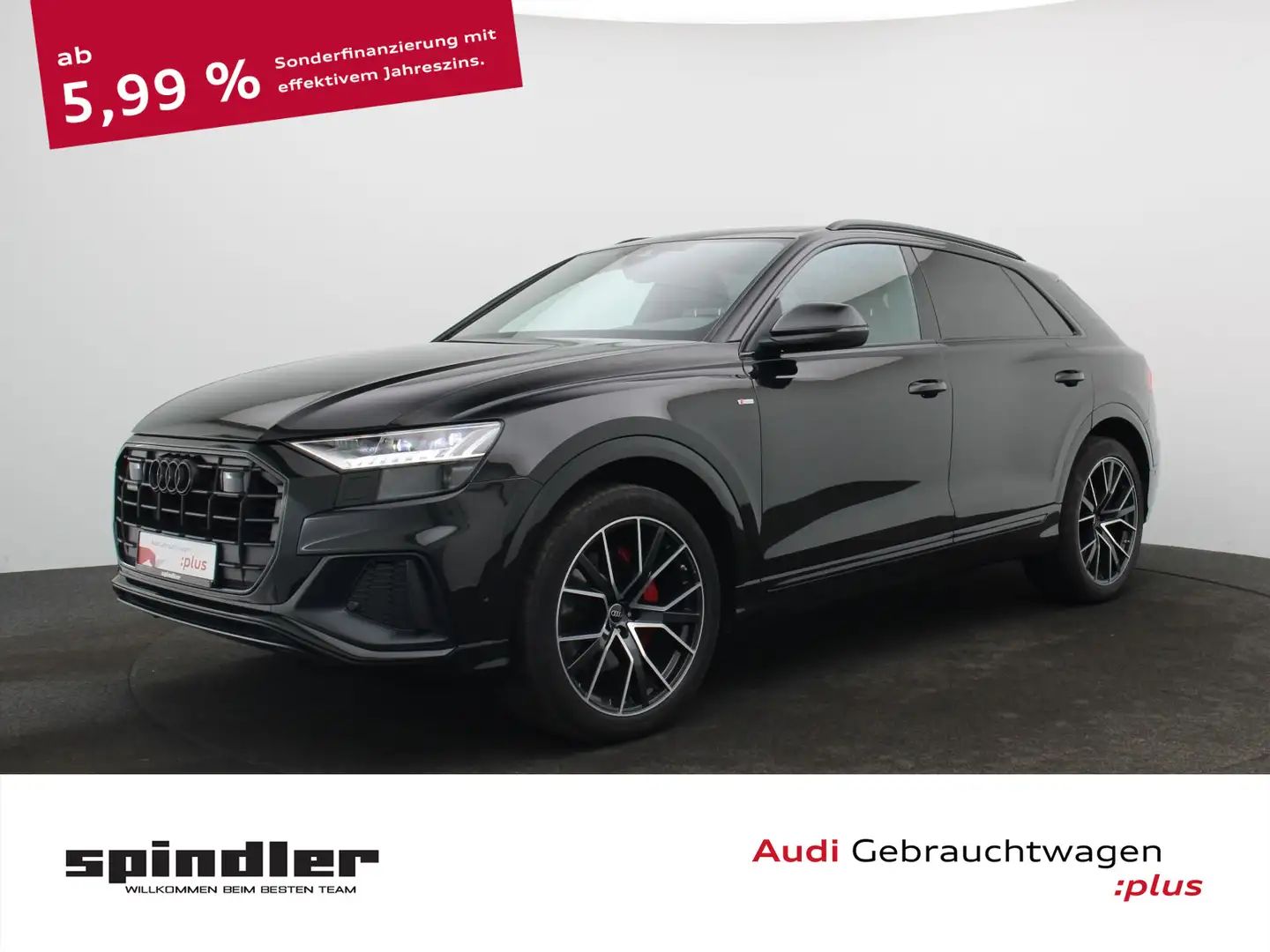 Audi Q8 S-Line edition 50TDI quattro/ Pano, HD-Matrix Schwarz - 1