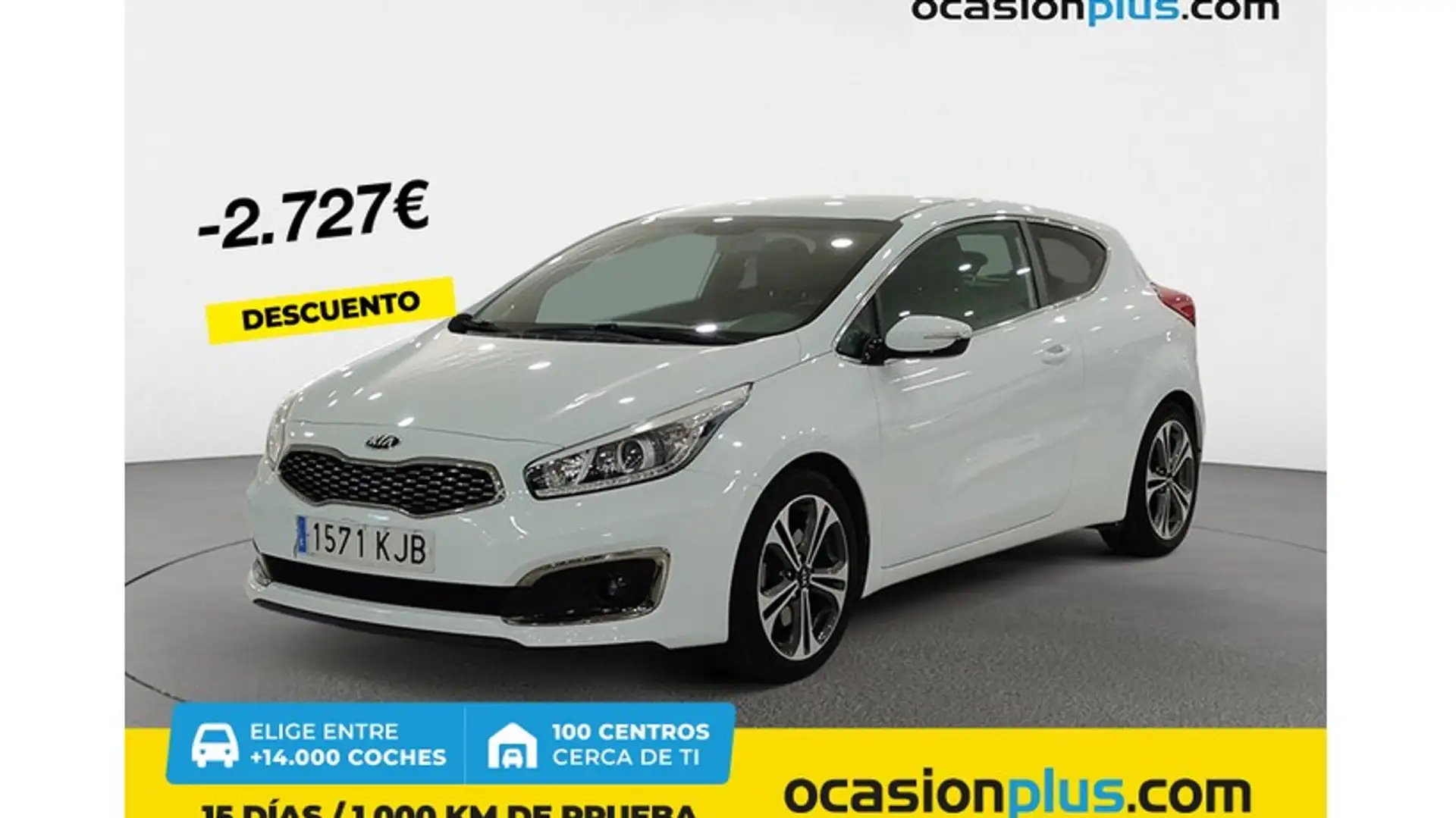 Kia Ceed / cee'd Pro_Cee´d 1.0 T-GDI Eco-D. GT Line 120 Blanc - 1
