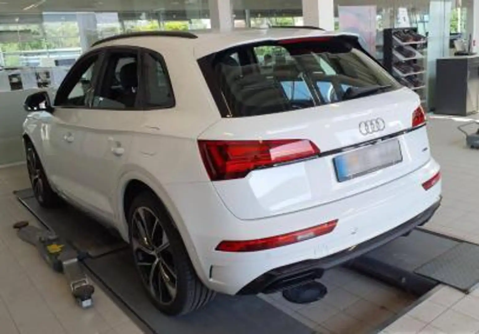 Audi Q5 50 TFSI e S Line Luft/air,AHK,Matrix,Leder,B&O,Nav Blanc - 2