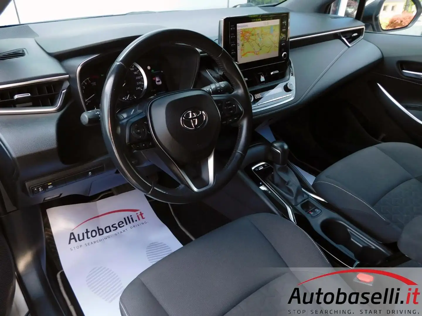 Toyota Corolla 1.8 HYBRID BUSINESS AUTOMATICA E-CVT, NAVIGATORE Argento - 2
