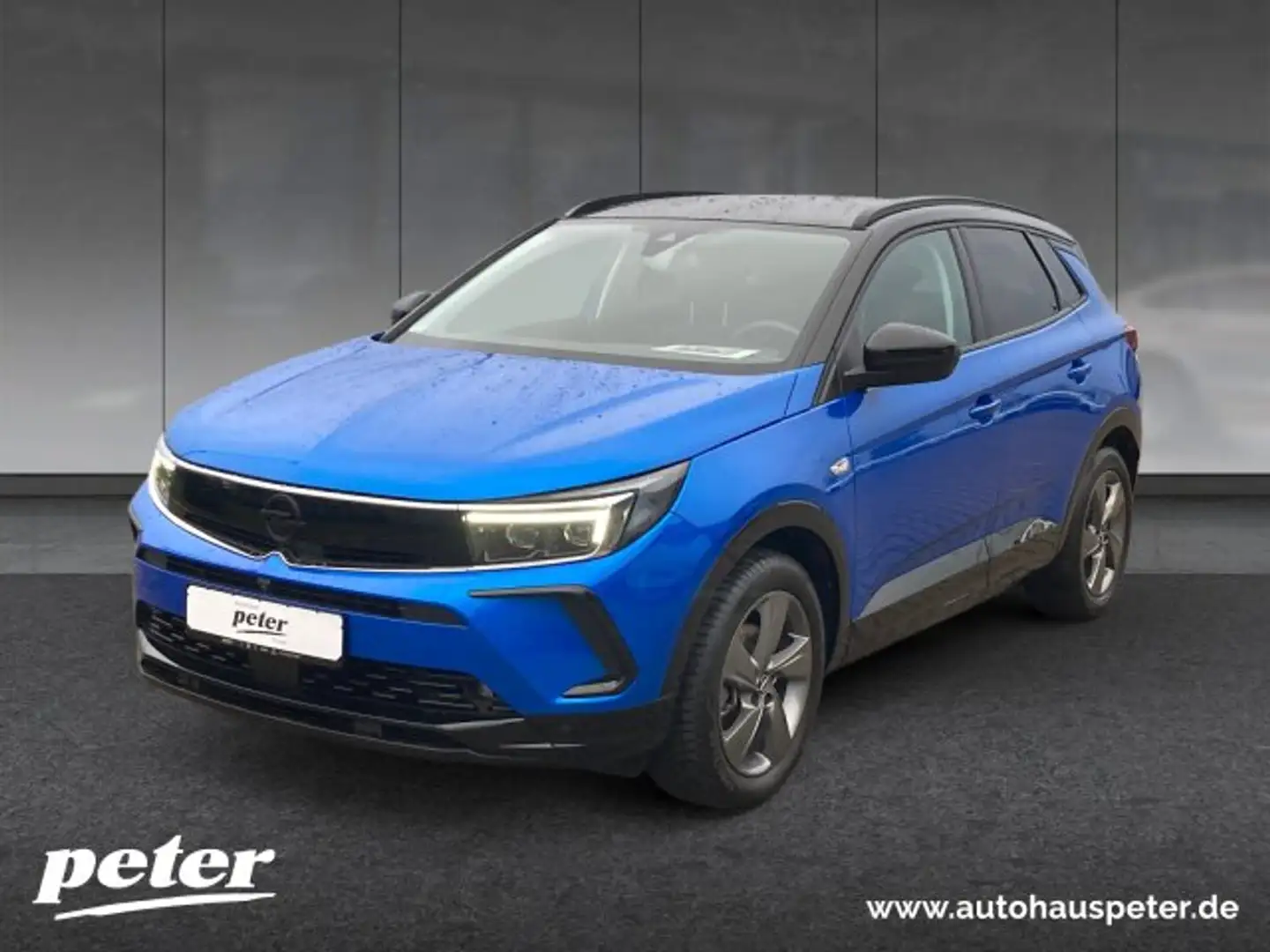 Opel Grandland Grandland 1.2 Turbo GS Line Klimaautomatik Alcantara Sitzheizung Bleu - 1