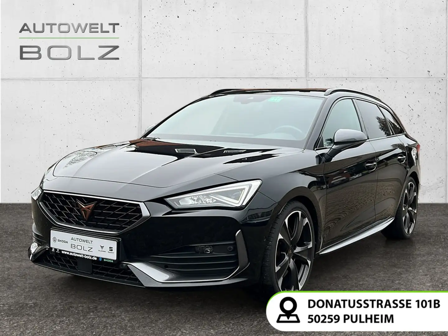 CUPRA Leon ST VZ 4Drive Pano Navi Kamera DigiCock Memo Schwarz - 1