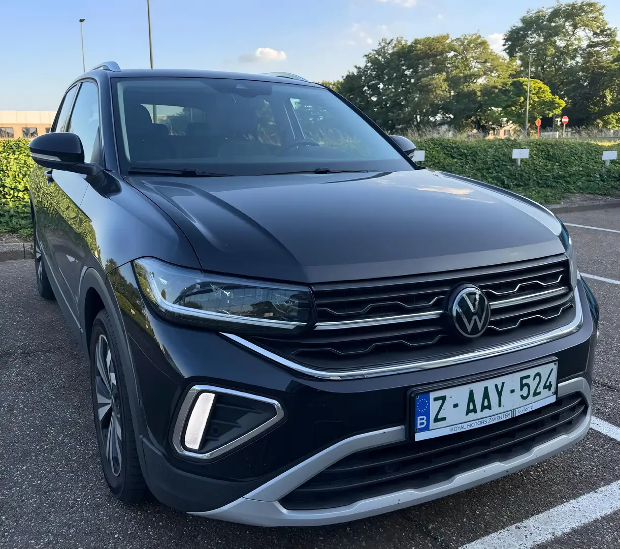 Volkswagen T-Cross 1.5 TSI DSG STYLE|CAMERA|CARPLAY|LED MATRIX|VW GRN Zwart - 1