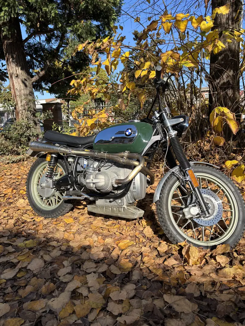 BMW R 100 RT special scrambler Зелений - 1