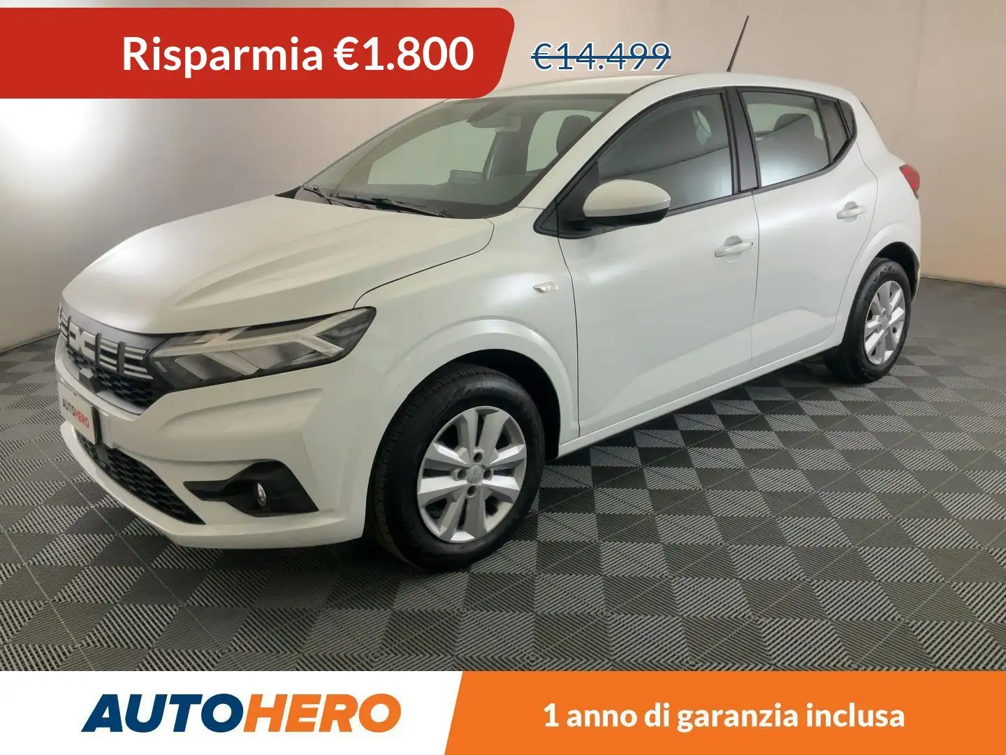 Dacia Sandero 1.0 TCe Streetway Expression 90 CV Fehér - 1