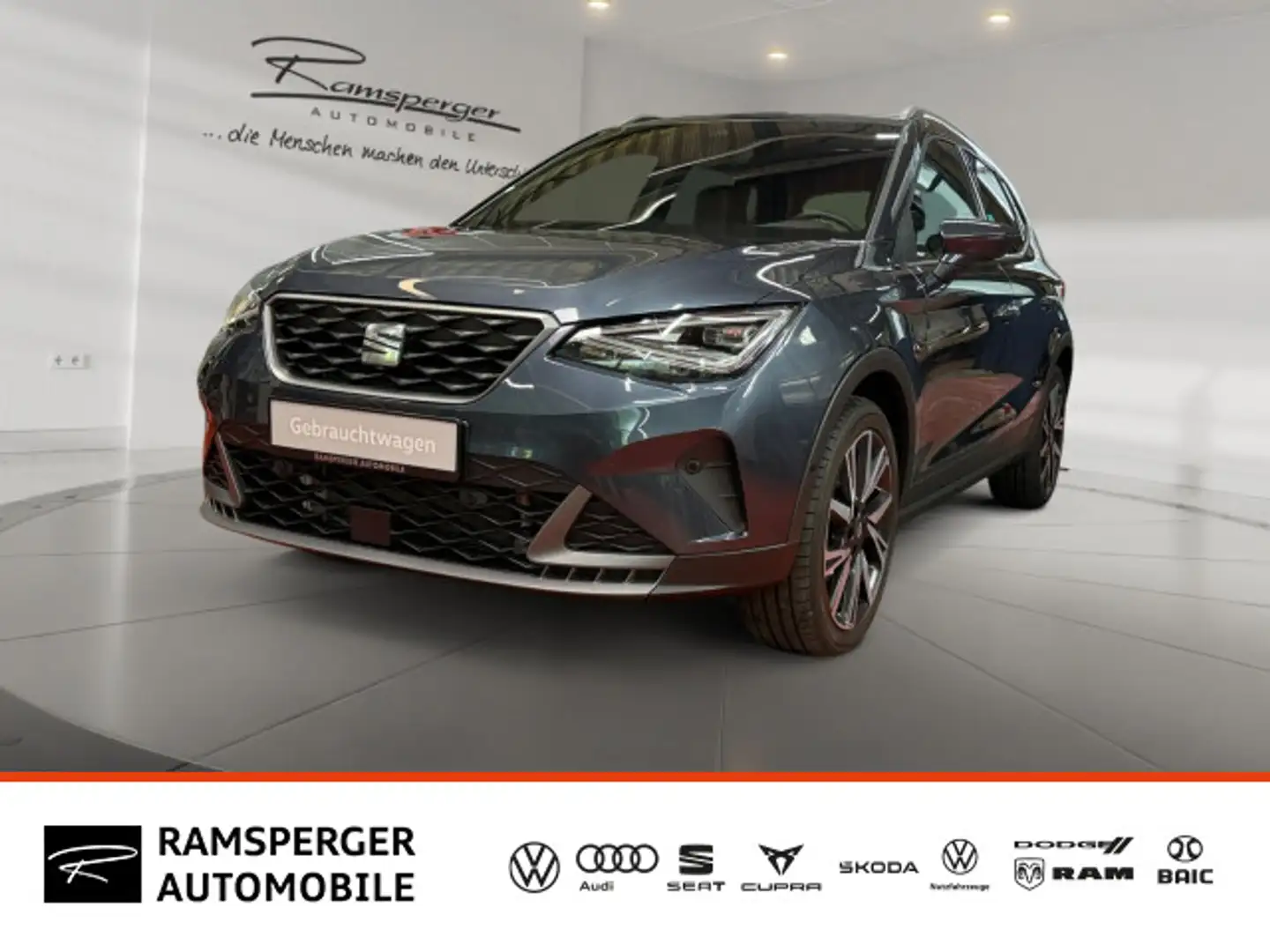 SEAT Arona FR 1.5 TSI DSG LED/Assist/DAB/uvm. Gris - 1