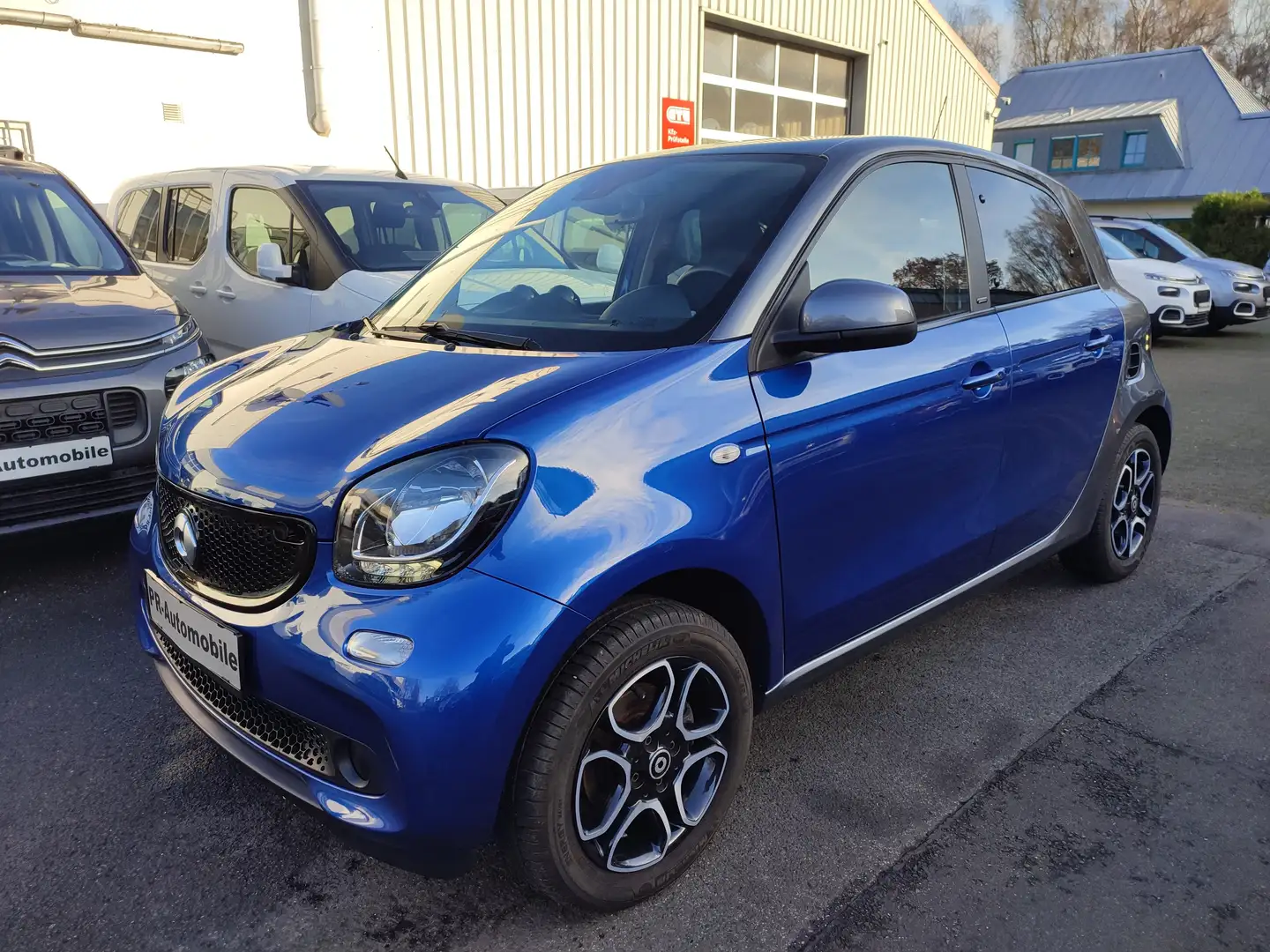 smart forFour 0.9 Automatik/Klimaaut./Alufelgen Blau - 1