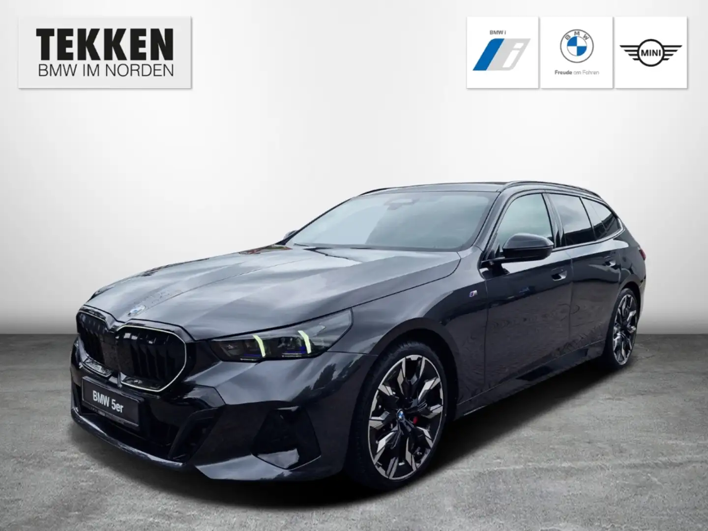BMW 520 d Touring M-Sport Pro/Autobahnassistent/AHK Grau - 1