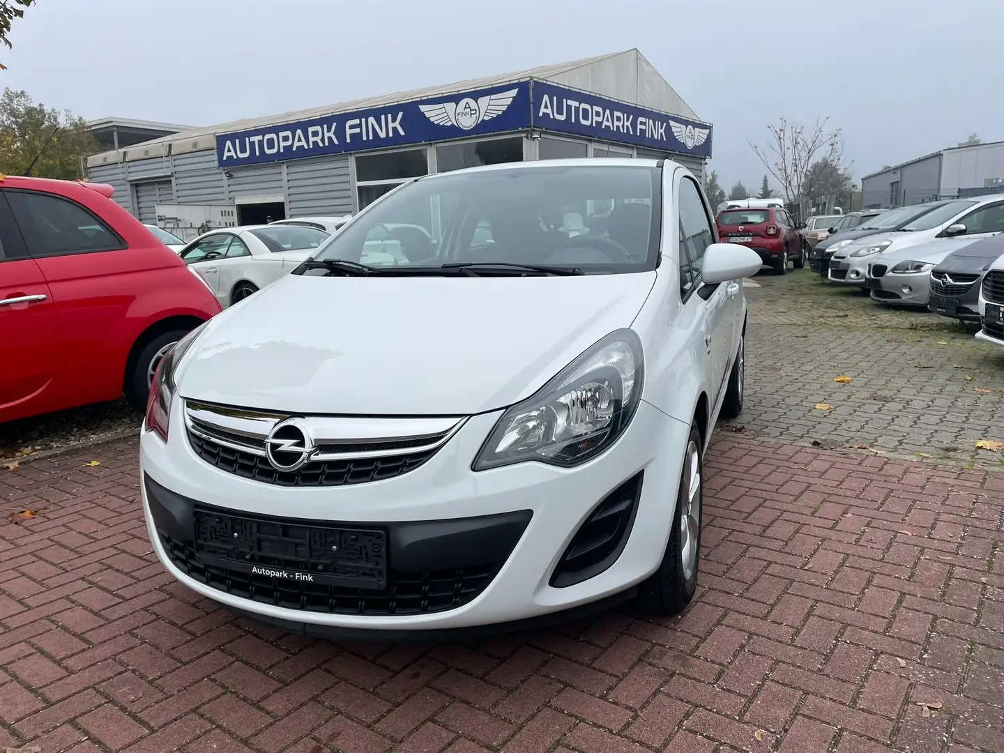 Opel Corsa Energy aus 1.Hand Scheckheftgepf+wenig Km Blanc - 1