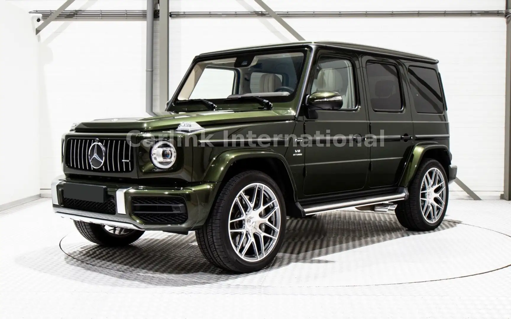 Mercedes-Benz G 63 AMG -EXCL LINE INT PLUS-OLIVE GREEN-VOLL- Grün - 1