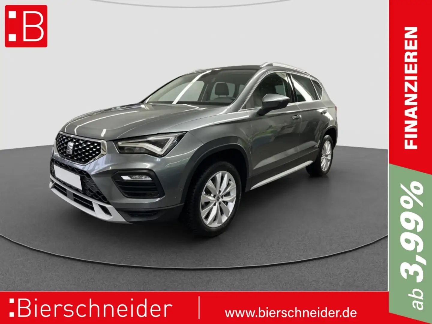 SEAT Ateca 1.5 TSI DSG Xperience AB 299EUR AHK KAMERA SHZ Grau - 1
