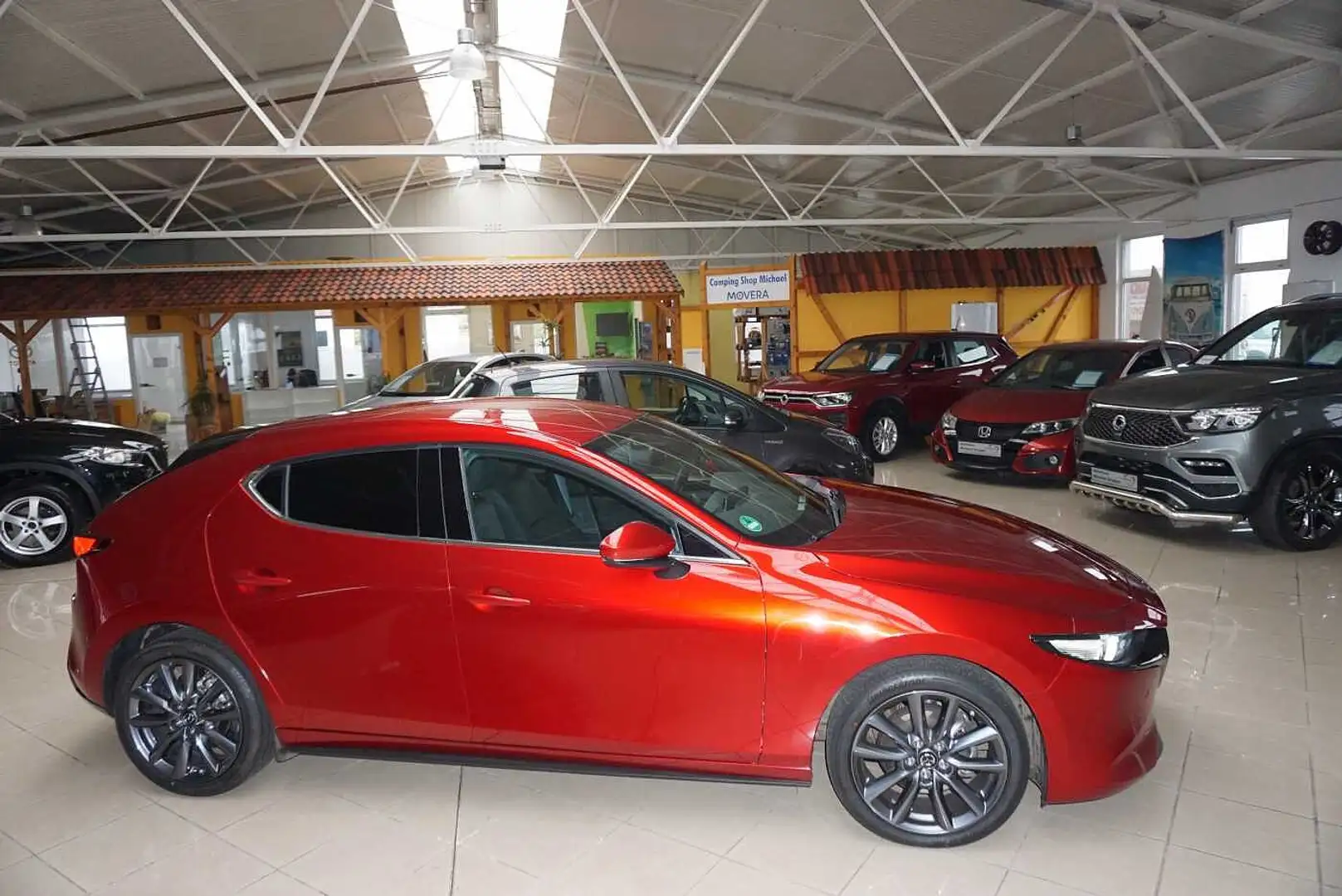 Mazda 3 3 e-SKYACTIV-G 150 M HYBRID EXCLUSIVE-LINE Rot - 2