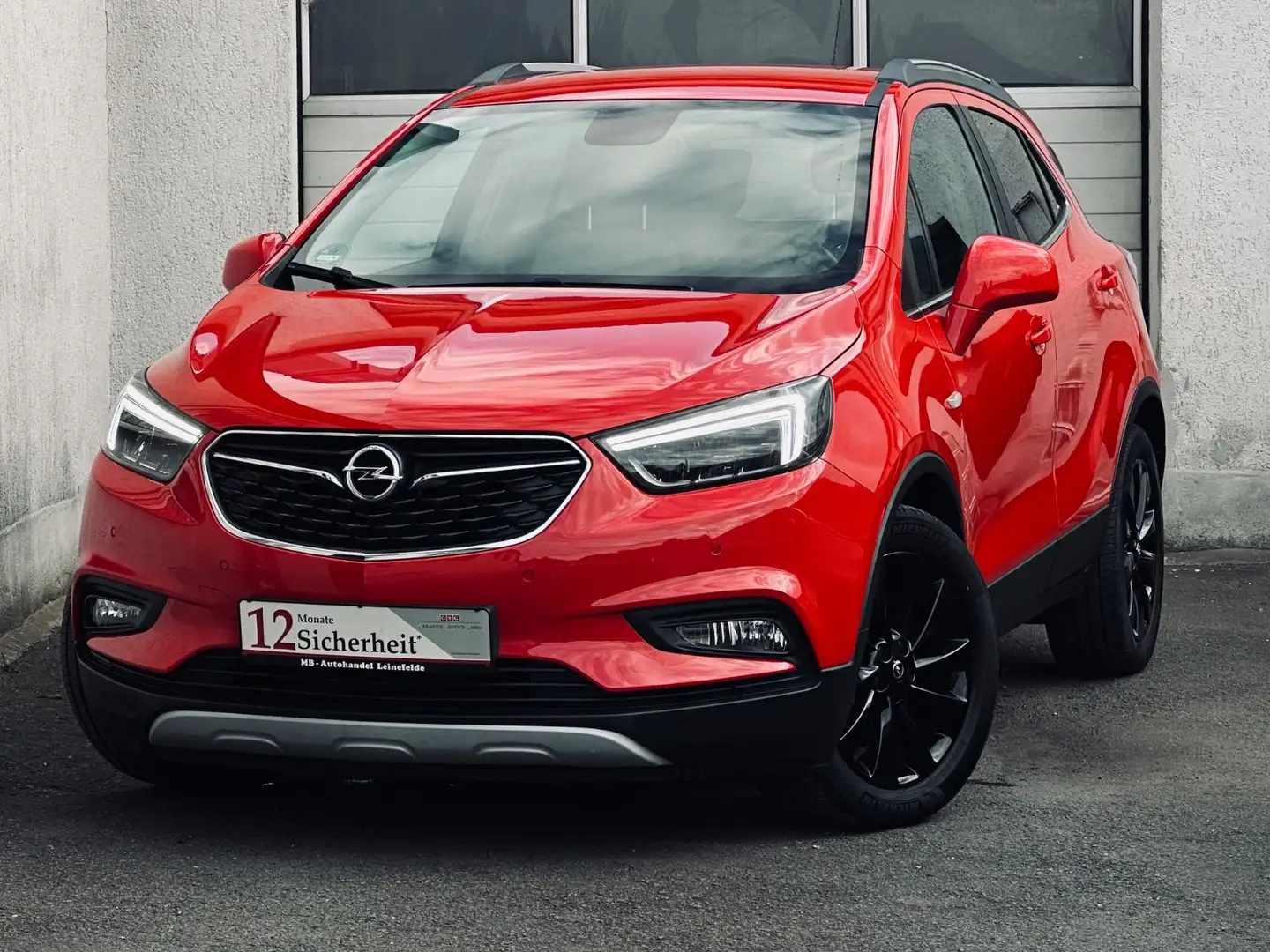 Opel Mokka X 1.4 Turbo*LED*NAVI*AHK*SHZ*LHZ*TEMPO*EU6 Piros - 1