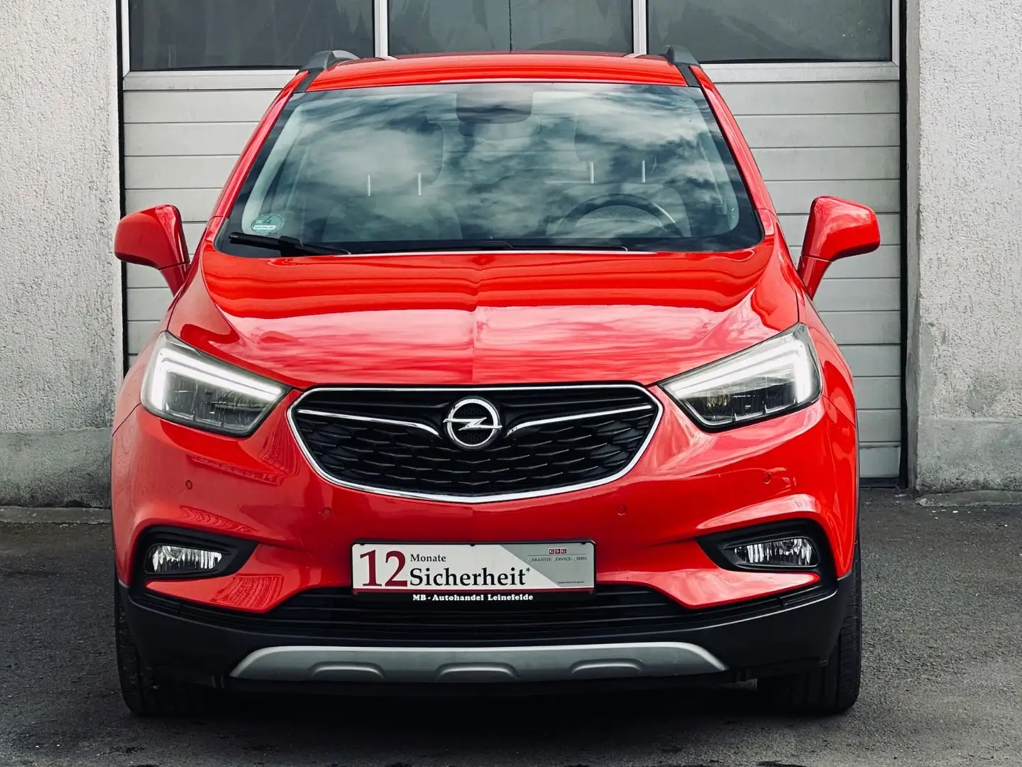 Opel Mokka X 1.4 Turbo*LED*NAVI*AHK*SHZ*LHZ*TEMPO*EU6 Piros - 2