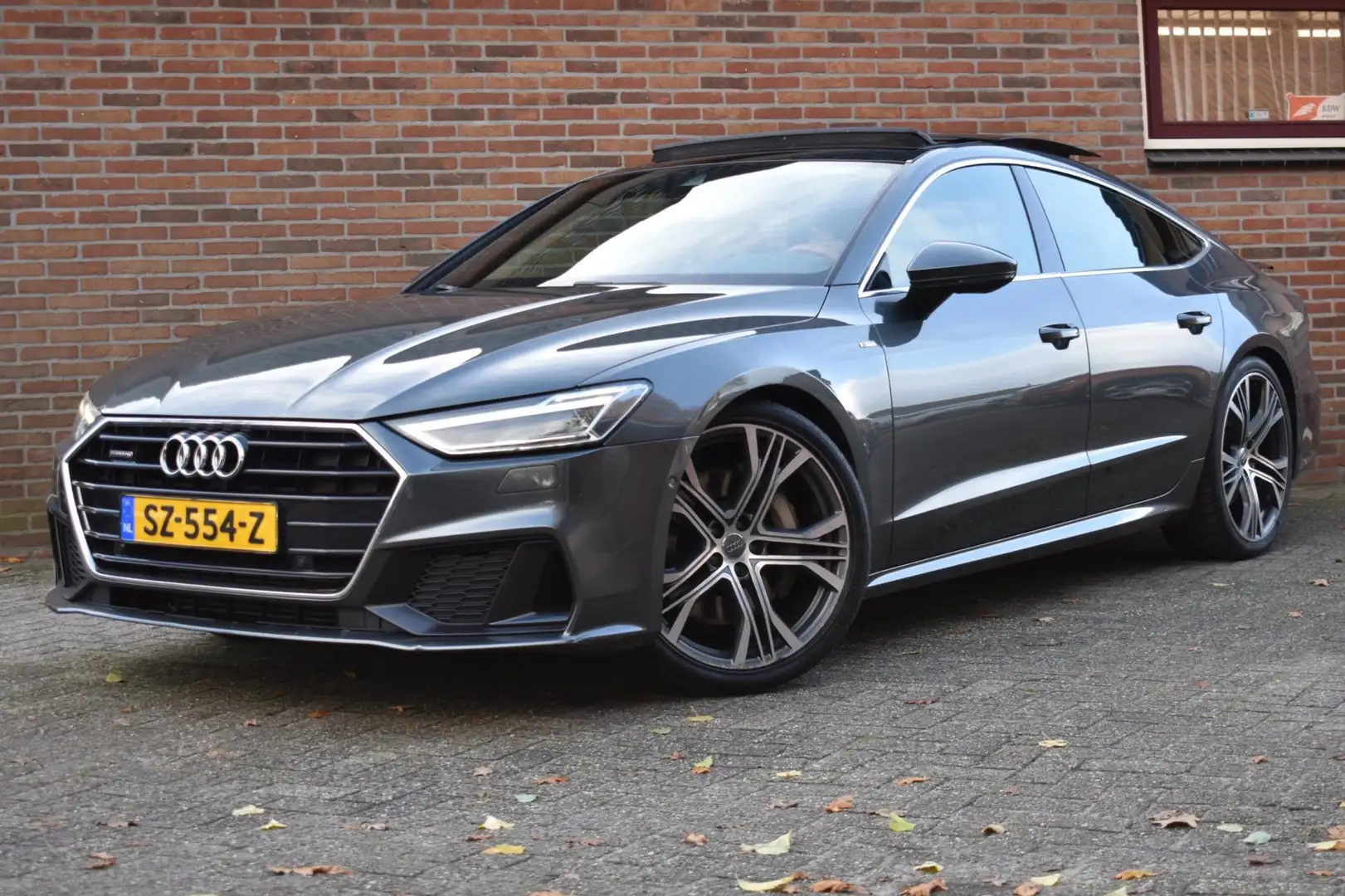 Audi A7 Sportback 55 TFSI quattro '18 LED Pano S Line Lede Gris - 1