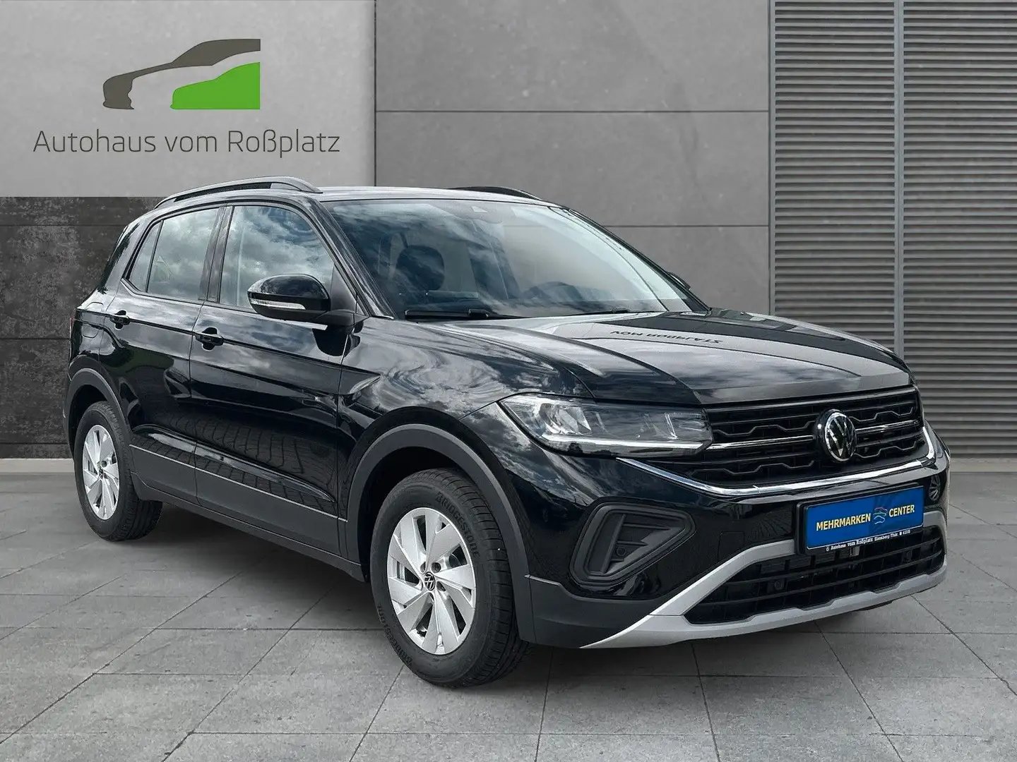 Volkswagen T-Cross 1.0 TSI OPF 85 kW Life Schwarz - 1