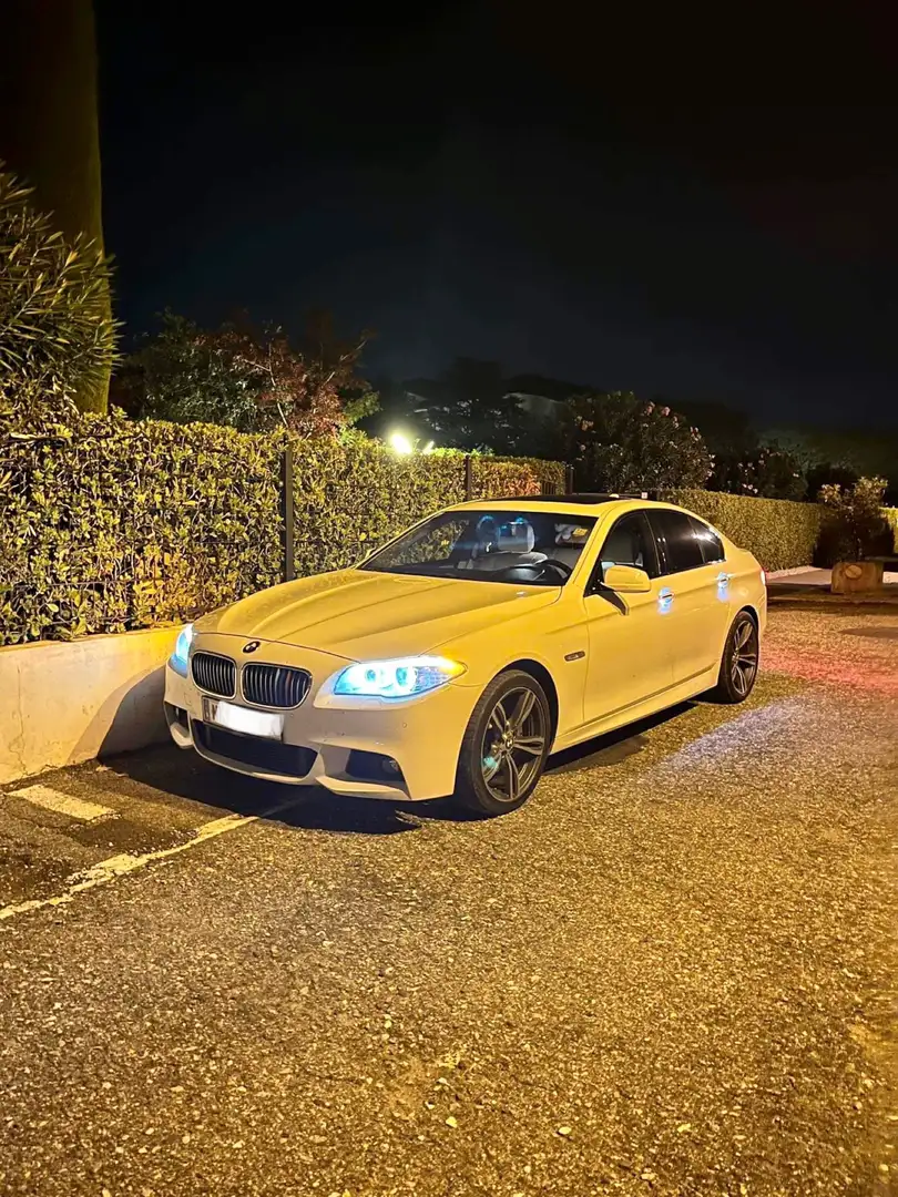 BMW 525 xDrive Sport-Aut. Blanc - 1
