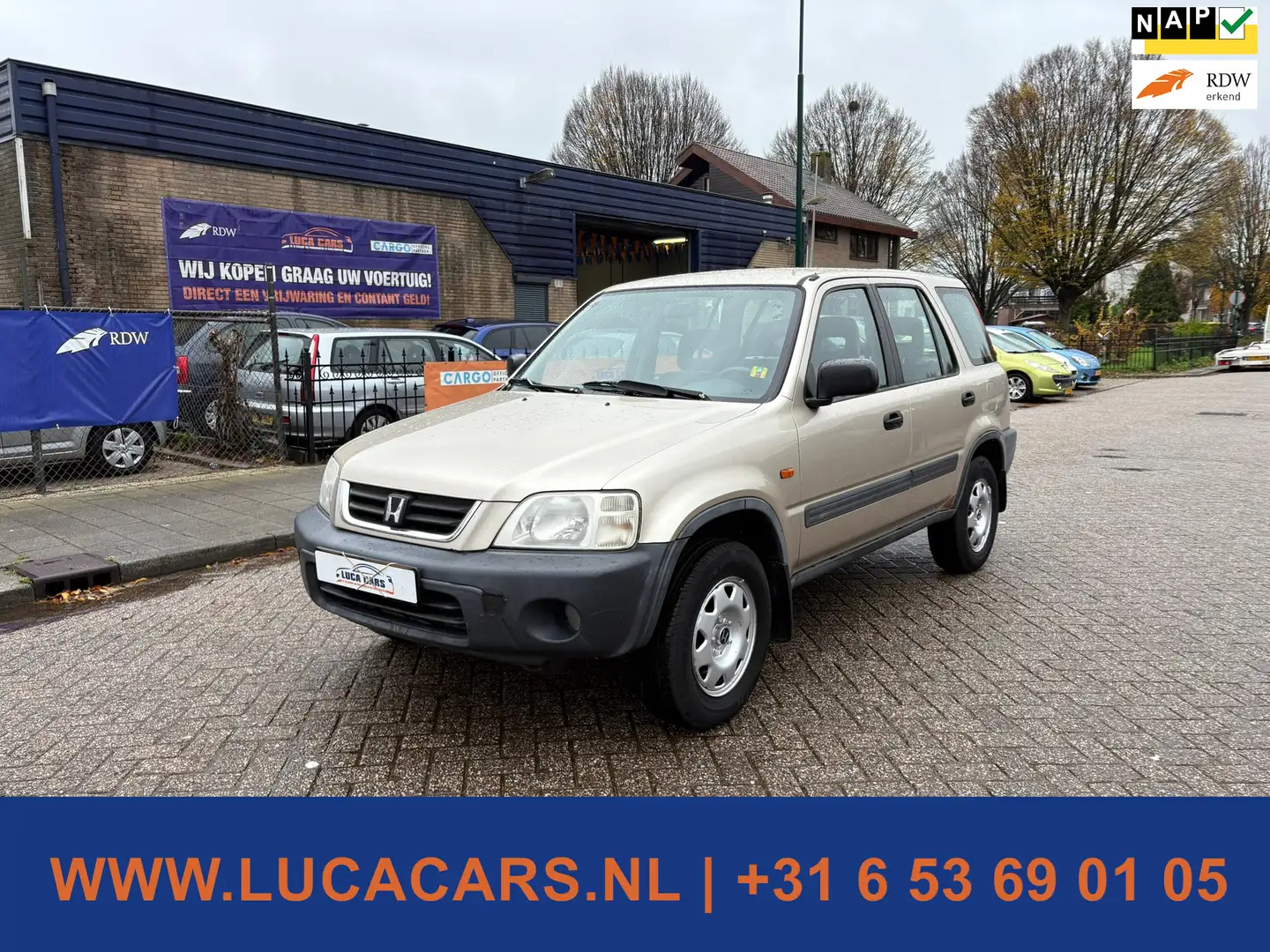 Honda CR-V 2.0i-16V LS AIRCO + NIEUWE APK! Beige - 1