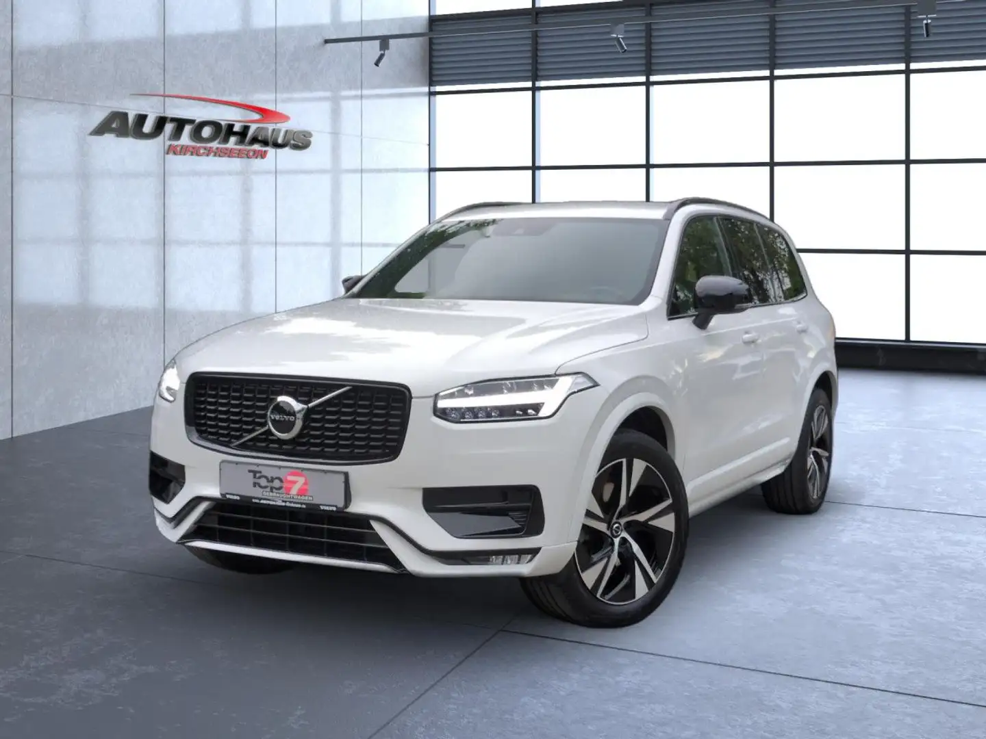 Volvo XC90 B5 (Diesel) R-Design AWD Automatik Bluetooth Blanco - 2