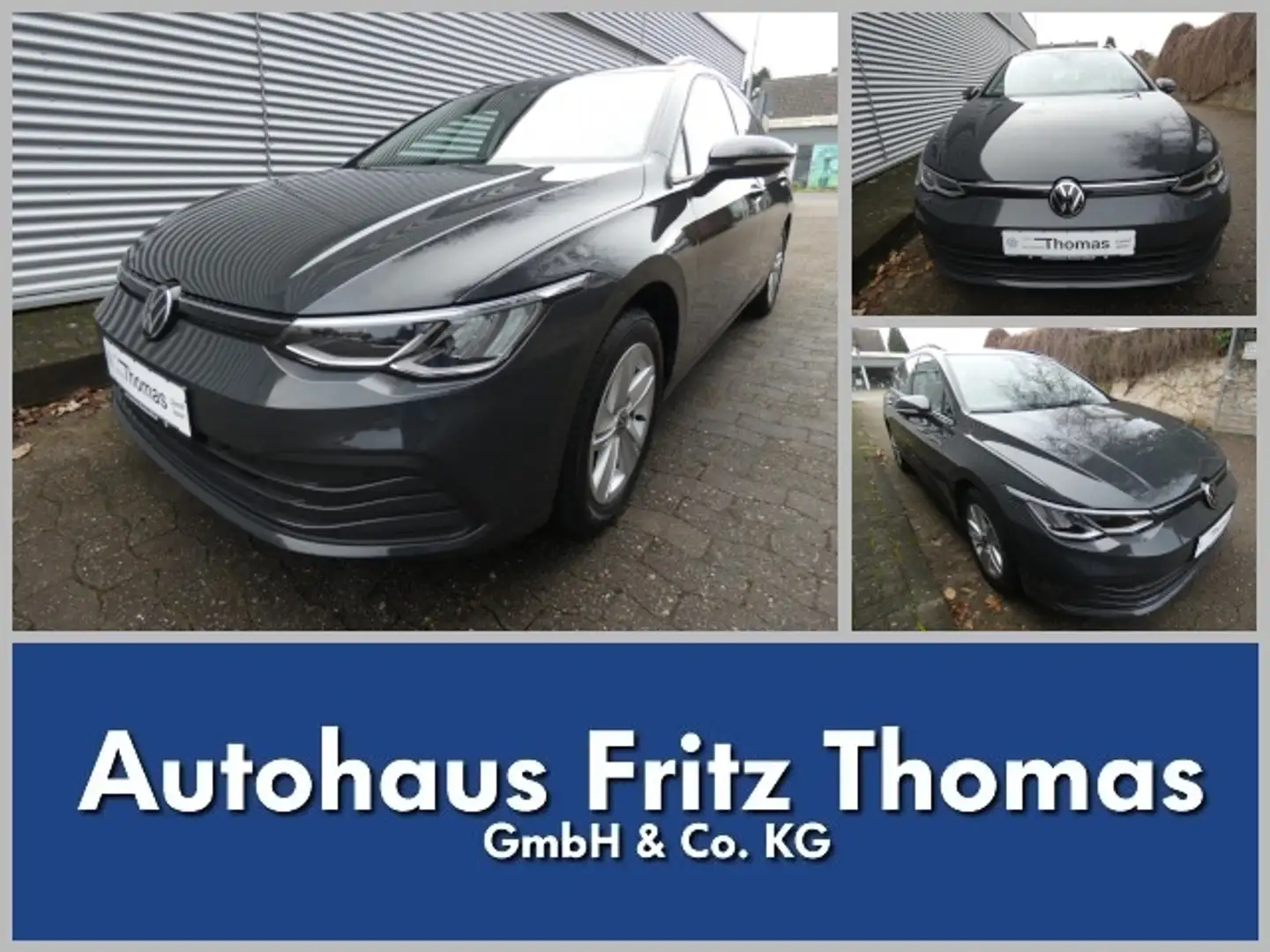 Volkswagen Golf VIII Variant 2.0 TDI DSG Life LED Navi SHZ PDC ACC Grau - 1