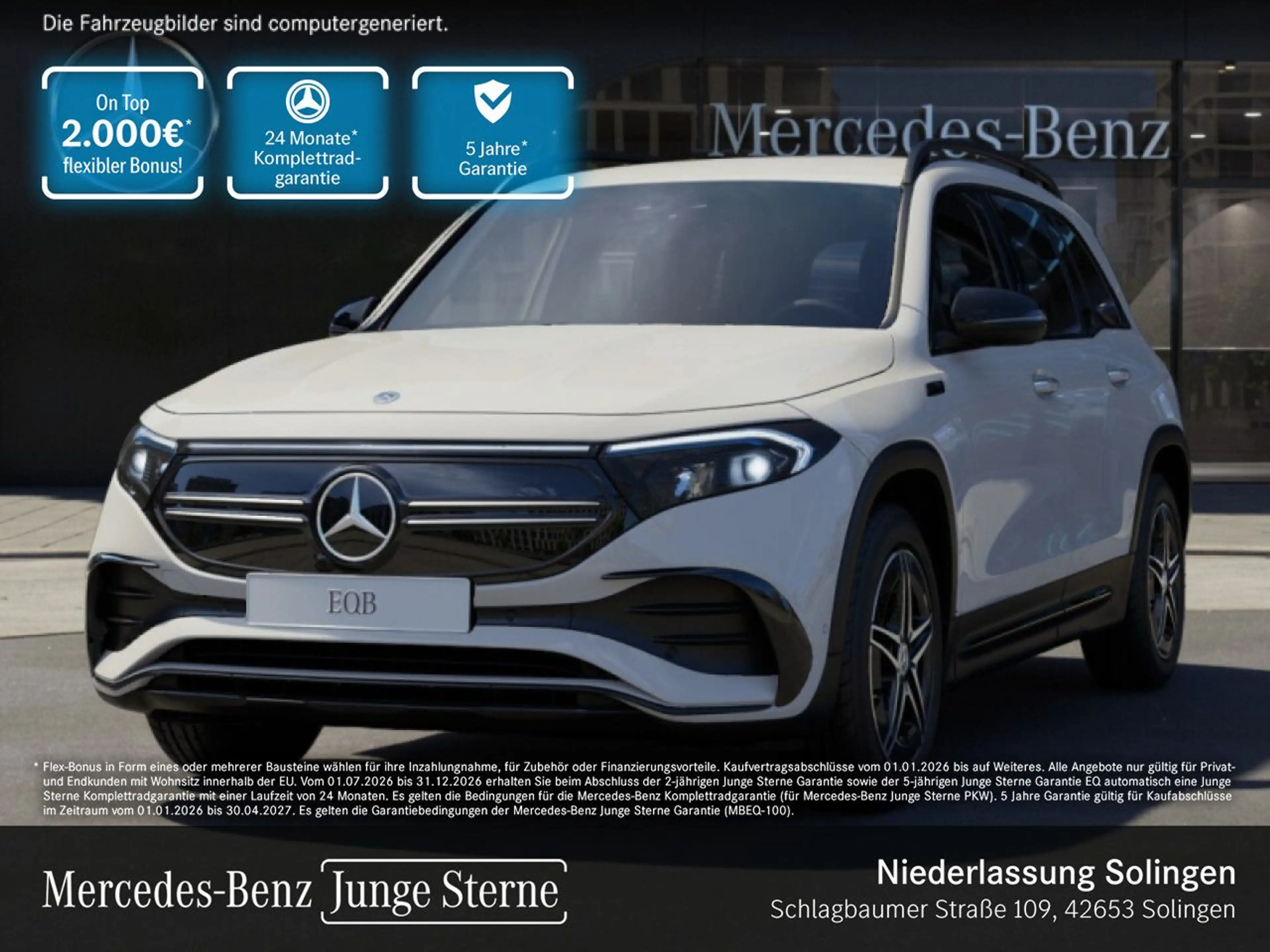 Mercedes-Benz EQB 250 AMG+NIGHT+PLUS-PAKET+KAMERA+KEYLESS+SPUR