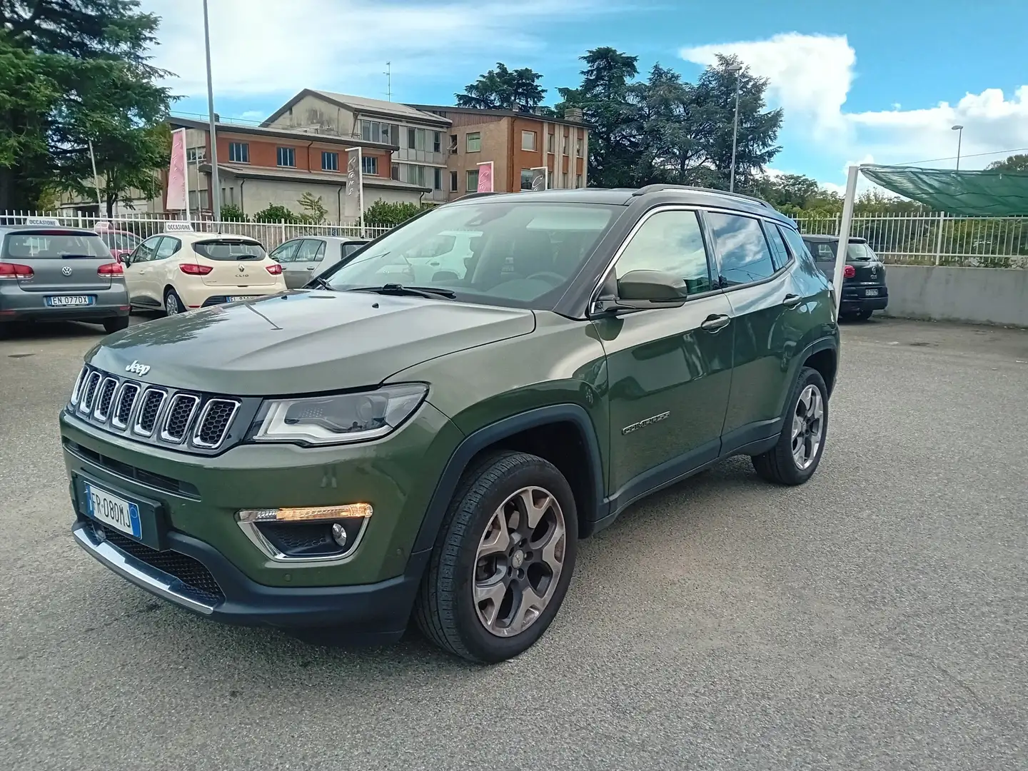 Jeep Compass Compass II 2017 2.0 mjt Limited Navi 4wd 140cv Verde - 2
