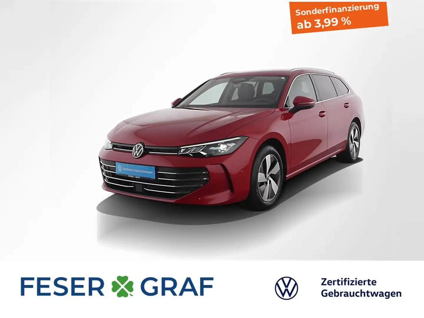 Volkswagen Passat Variant 1.5 TSI Business DSG Navi/AHK/ACC Rot - 1