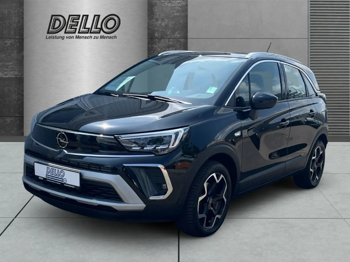 Opel Crossland Elegance 1.2T Automatik AHK-abnehmbar Panorama Nav Nero - 1