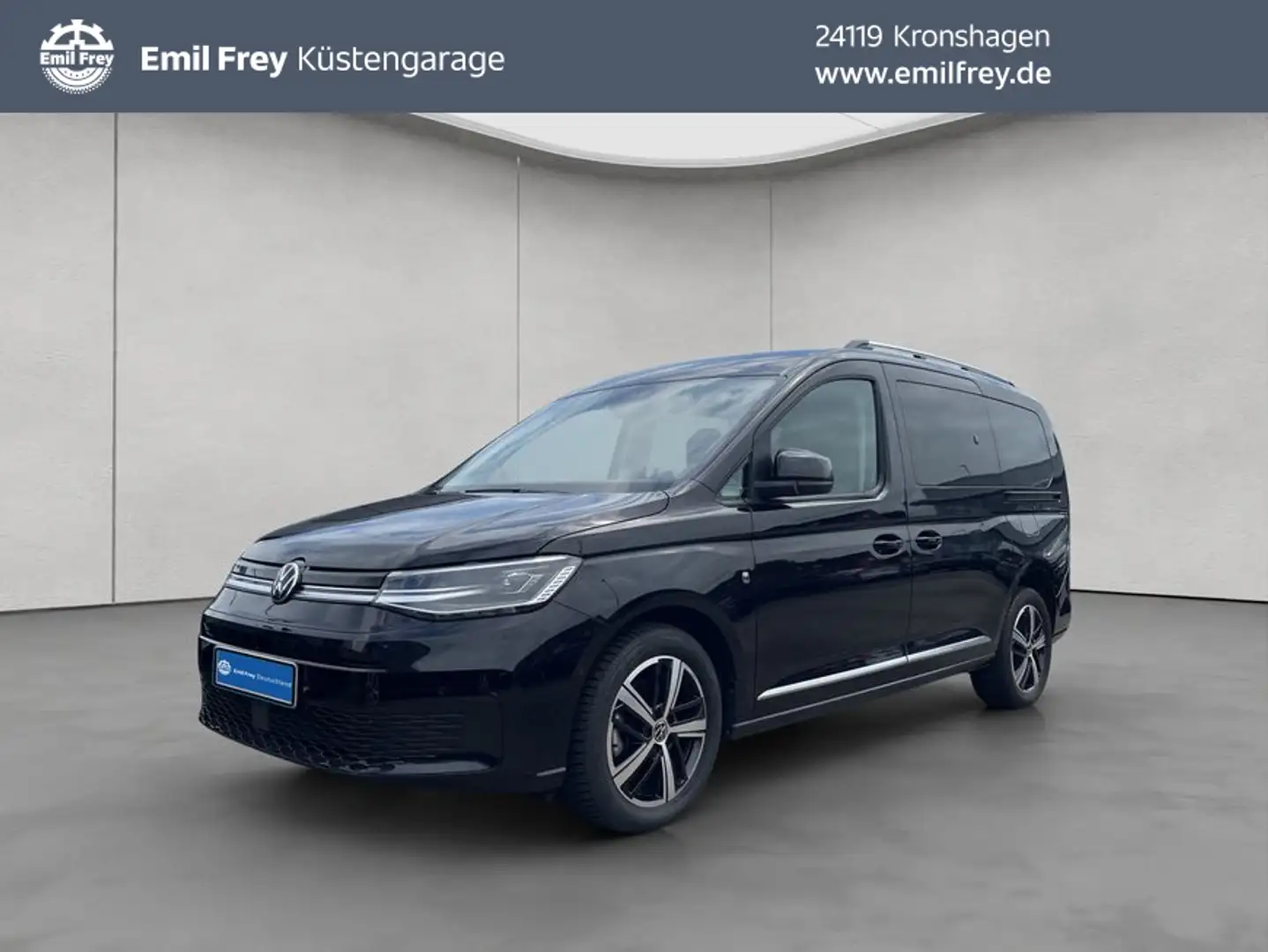 Volkswagen Caddy 2.0 TDI BMT (7-Si.) DSG Style AHK GJR Nero - 1