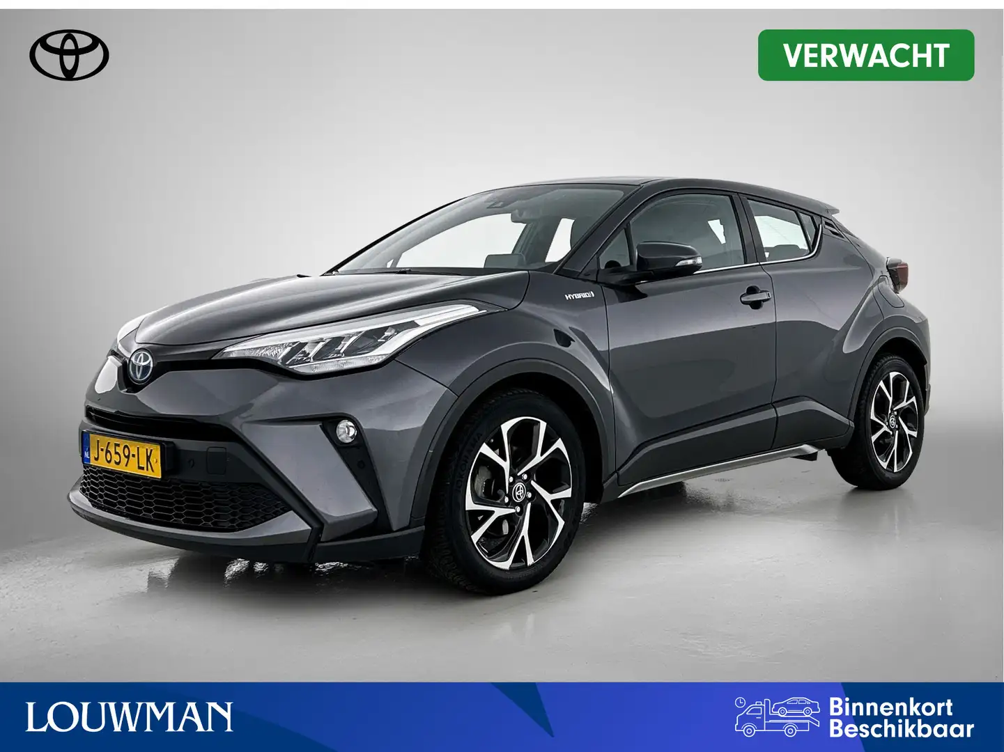 Toyota C-HR 1.8 Hybrid Dynamic | Navigatie | Parkeersensoren | Grigio - 1