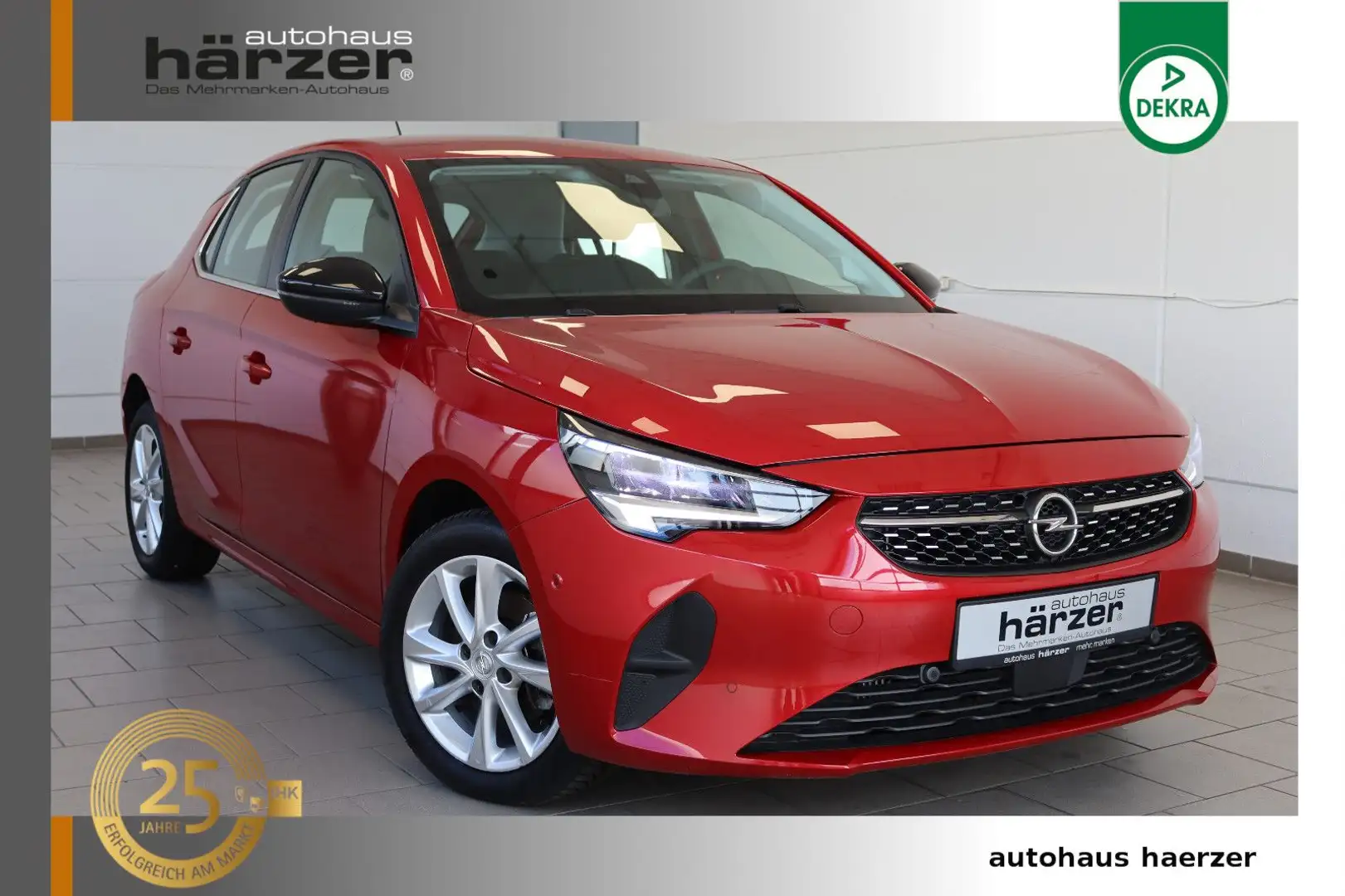 Opel Corsa F Elegance *LED*PDC*SHZ*DAB*CarPlay*Temp.* Rot - 1